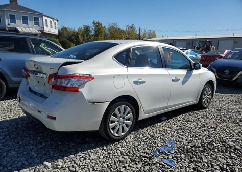 2013 Nissan Sentra S из США, поврежденный, VIN 3N1AB7AP8DL673858